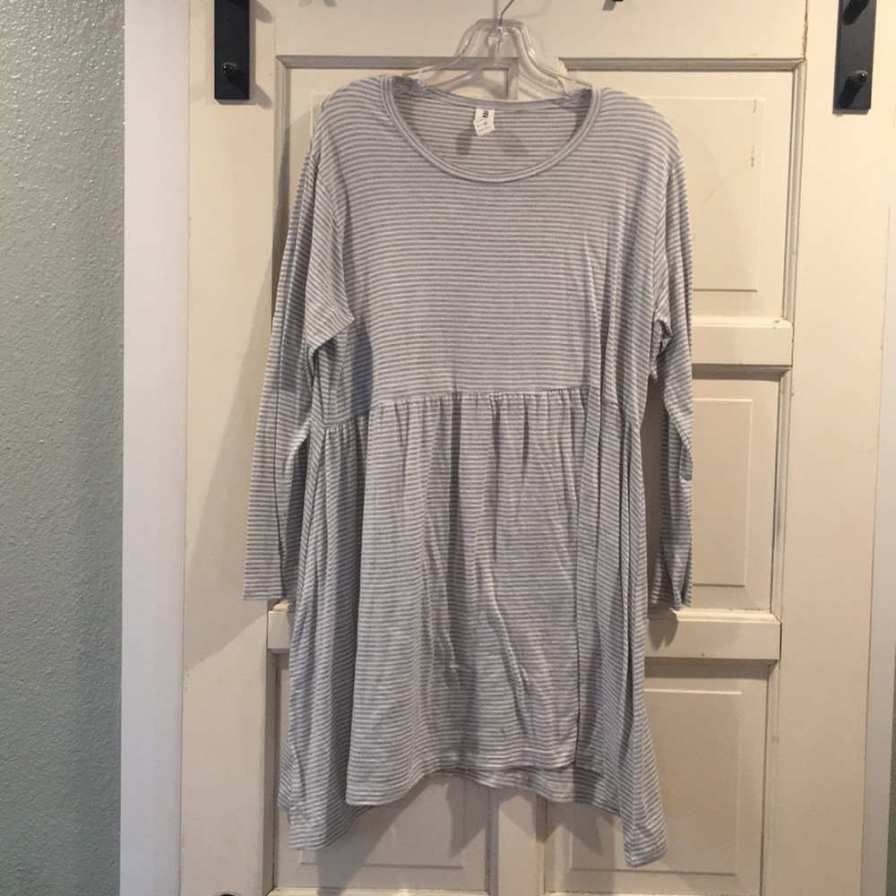 Super soft striped tunic